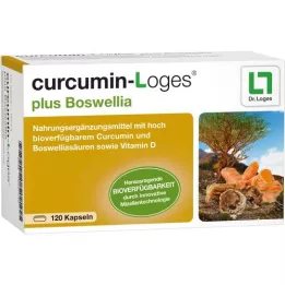 CURCUMIN-LOGES plus Boswellia kapszula, 120 kapszula