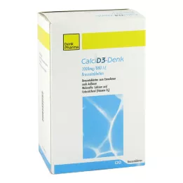 CALCI D3-Denk 1000 mg/880 NE pezsgőtabletta, 120 db