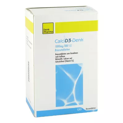 Calci D3-Denk 1000 mg / 880 NE pezsgőtabletta, 120 db