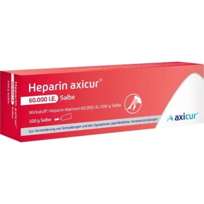 HEPARIN AXICUR 60 000 I.E. kenőcs, 100 g