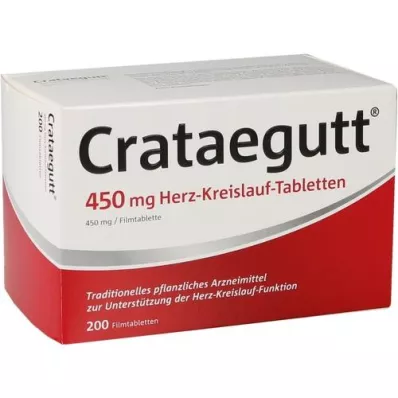 CRATAEGUTT 450 mg szív- és érrendszeri tabletta, 200 db