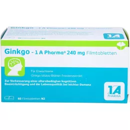 GINKGO-1A Pharma 240 mg filmtabletta, 60 db kapszula
