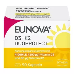 Eunova Duoprotect D3 + K2 4000 NE / 80 µg kapszula, 90 db