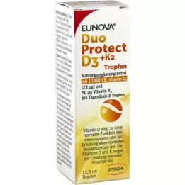 EUNOVA DuoProtect D3+K2 1000 I.E./50 μg csepp, 11,5 ml