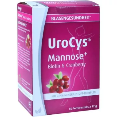 UROCYS Mannose+ pálcika, 15 db