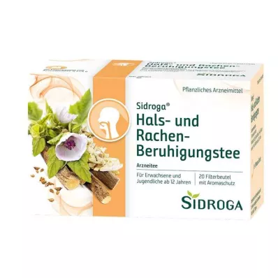 Sidroga torok- és toroknyugtató teafiltertasak, 20X1,75 g Sidroga torok- és toroknyugtató teafiltertasak, 20X1,75 g