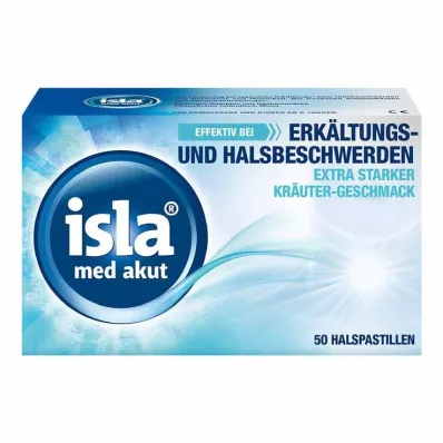 isla® med akut pasztilla, 50 db
