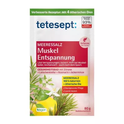 Tetesept tengeri só izomlazító, 80 g