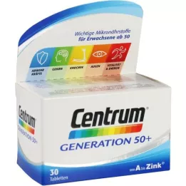 CENTRUM 50+ generációs tabletta, 30 db