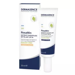 DERMASENCE RosaMin színezett nappali ápoló Cr.LSF 50, 30 ml