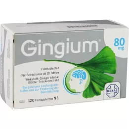 GINGIUM 80 mg filmtabletta, 120 db