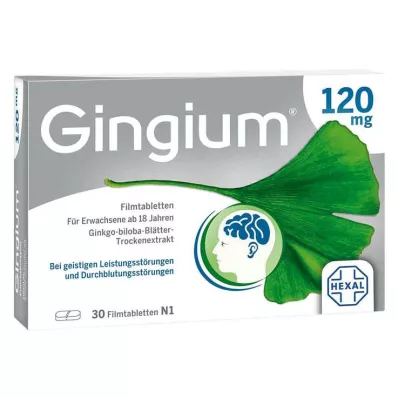 GINGIUM 120 mg filmtabletta, 30 db GINGIUM 120 mg filmtabletta, 30 db