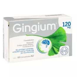 GINGIUM 120 mg filmtabletta, 60 db