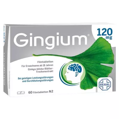 GINGIUM 120 mg filmtabletta, 60 db