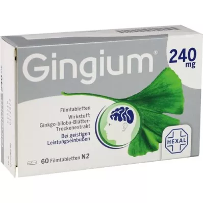 GINGIUM 240 mg filmtabletta, 60 db