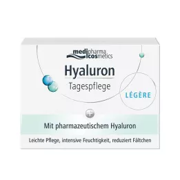 Hialuronos nappali ápoló alkalmi krém tégelyben, 50 ml