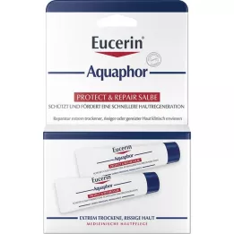 EUCERIN Aquaphor Protect &amp; Javító kenőcs, 2X10 ml
