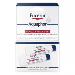 EUCERIN Aquaphor Protect &amp; Javító kenőcs, 2X10 ml