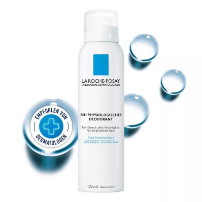 La Roche Posay érzékeny bőr dezodor 48 órás spray, 150 ml