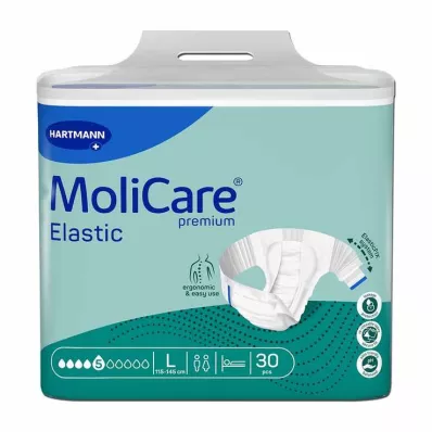 MoliCare® Premium Elastic Slip 5 csepp L méretű, 30 db MoliCare® Premium Elastic Slip 5 csepp L méretű, 30 db