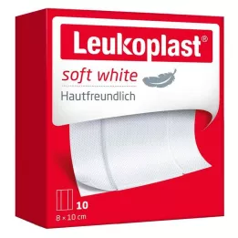 LEUKOPLAST puha fehér gipsz 8x10 cm, 10 db