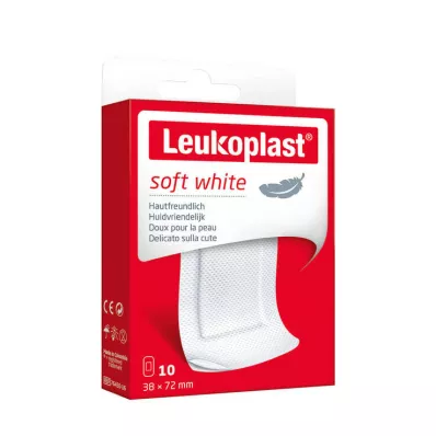 LEUKOPLAST puha fehér gipszcsíkok 38x72 mm, 10 db