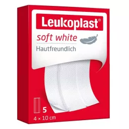 LEUKOPLAST puha fehér gipsz 4x10 cm, 5 db