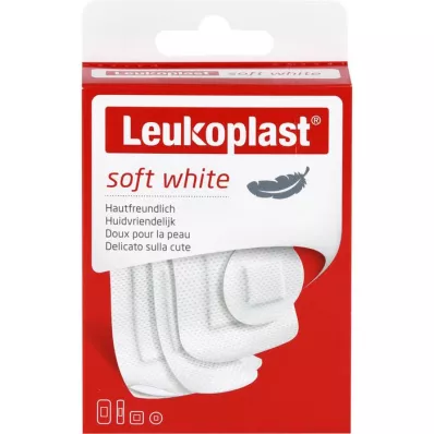 LEUKOPLAST lágy fehér Str.19x72/D.25/38x72/38x38mm, 30 db