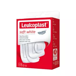 LEUKOPLAST lágy fehér Str.19x72/D.25/38x72/38x38mm, 30 db