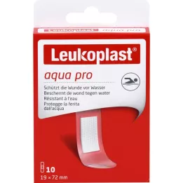 LEUKOPLAST aqua pro csíkok 19x72 mm, 10 db