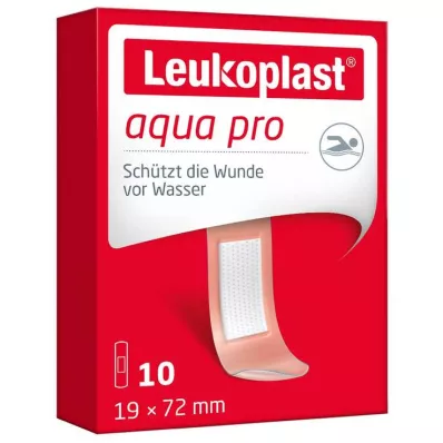 Leukoplast aqua pro csíkok 19x72 mm, 10 db