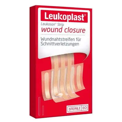 Leukoplast Leukosan Strip steril 6x38 mm / 6x75 mm, 9 db
