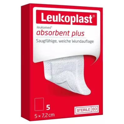 Leukoplast Leukomed steril 5x7,2 cm-es sebkötöző, 5 db