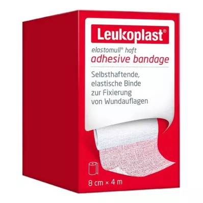 LEUKOPLAST Elastomull haft Fixierb.elast.8 cmx4 m, 1 db