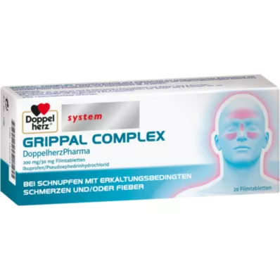 GRIPPAL COMPLEX DoppelherzPharma 200 mg/30 mg FTA, 20 db