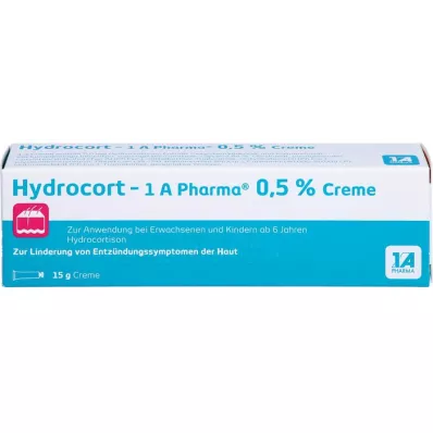 HYDROCORT-1A Pharma 0,5%-os krém, 15 g