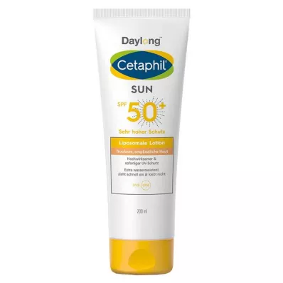 CETAPHIL Sun Daylong SPF 50+ liposzómás testápoló, 200 ml