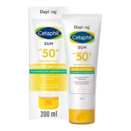 Cetaphil Sun Sensitive gél krém SPF 50 + fényvédő, 200 ml