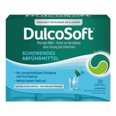 DulcoSoft® por hashajtó székrekedésre, 20X10 g