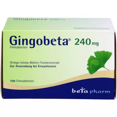 GINGOBETA 240 mg filmtabletta, 100 db