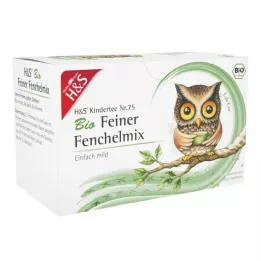 H&amp;S Bio baba- és gyermektea finom édeskömény keverék, 20X1,5 g