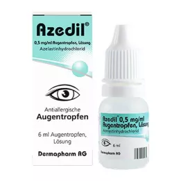 Azedil® azelasztin szemcseppel, 6 ml