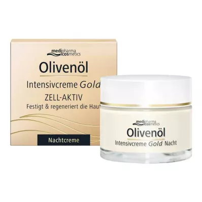 Olívaolajos intenzív krém Gold Cell-Active éjszakai krém, 50 ml Olívaolajos intenzív krém Gold Cell-Active éjszakai krém, 50 ml