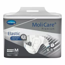 MOLICARE Prémium elasztikus alsónadrág 10 csepp M méret, 14 db