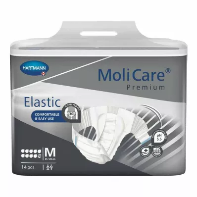 Molicare Premium Elastic Slip 10 csepp M méretű, 14 db