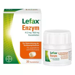 Lefax enzim rágótabletta, 20 db