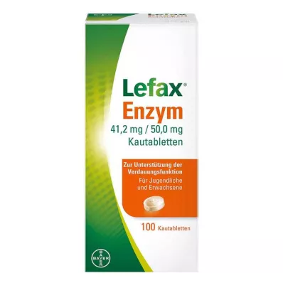 Lefax enzimes rágótabletta, 100 db