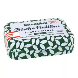 EM-EUKAL Friss pasztillák erős menta cukormentes, 20 g