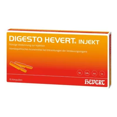 DIGESTO Hevert injekciós ampullák, 10X2 ml