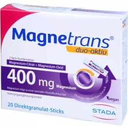 MAGNETRANS duo-aktiv 400 mg-os pálcika, 20 db